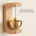 Megnetic Zen Bell for Meditation with Wooden Stand (1 Pc) by Your Brand