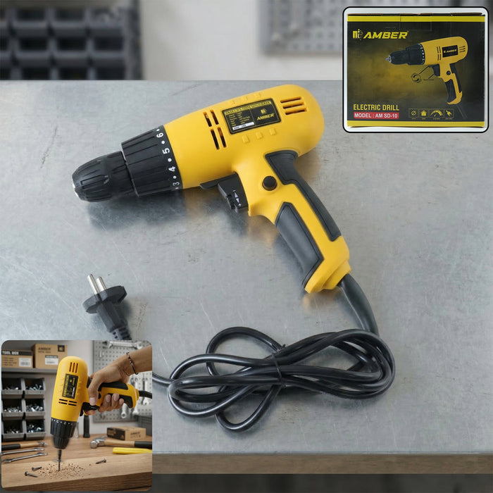 High Performance Electric Drill Machine 280W 1 Pc by Your Brand