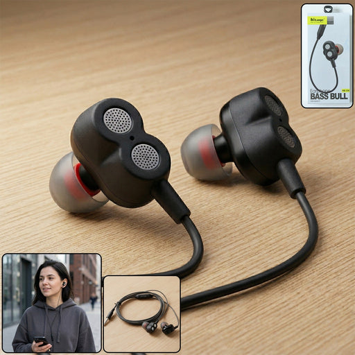 High Bass Stereo Sound Wired In Ear Earphones (1 Pc) by Your Brand