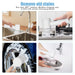 B Grade 5 in 1 Electric Cleaning Spin Brush with Multiple Replaceable Heads by Your Brand
