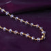Elegant Gold-Tone Faceted Crystal Beaded Necklace (1 Pc) by Your Brand
