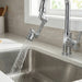 splash proof faucet head extender