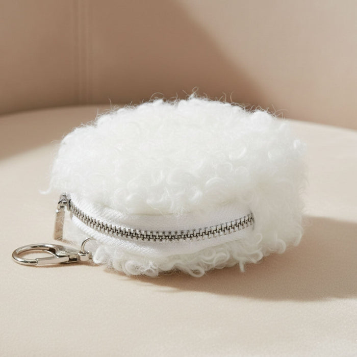 Soft Fluffy Mini Coin Purse (1 Pc) by Your Brand