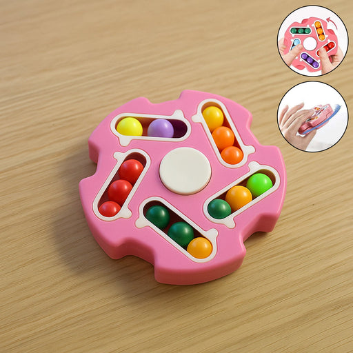 Fidget Magic Cube Spinner Toy – Multi-Track Finger Puzzle by Your Brand