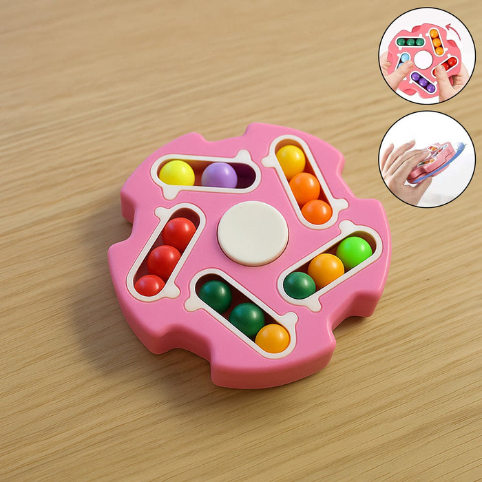 Fidget Magic Cube Spinner Toy – Multi-Track Finger Puzzle by Your Brand
