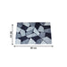 decorative geometric floor mat for home