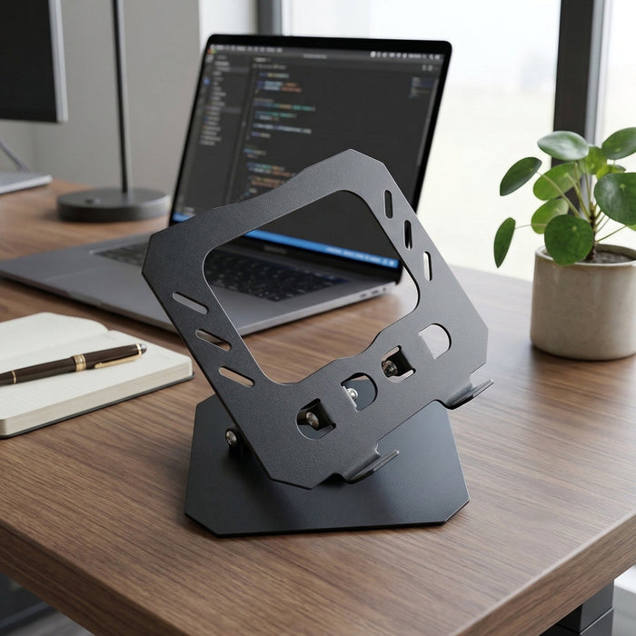 Foldable Adjustable Metal Tablet Stand (1 Pc) by Your Brand