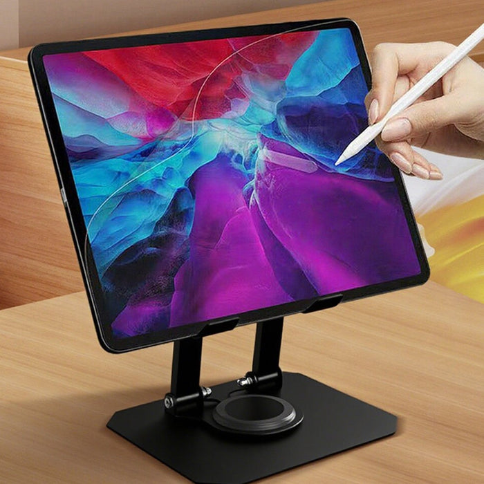 Foldable Adjustable Metal Tablet Stand (1 Pc) by Your Brand