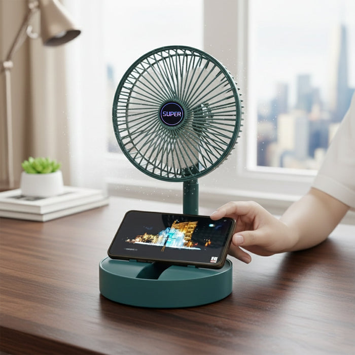 Super Multi-Function Folding Fan (1 Pc) by Your Brand