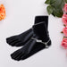 Premium Black Foot Mannequin Display Stand (1 Pair) by Your Brand