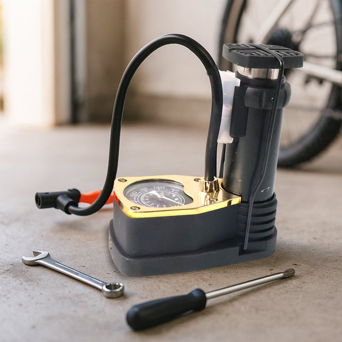 Portable High Pressure Foot Air Pump with Needle (1 Pc) by Your Brand