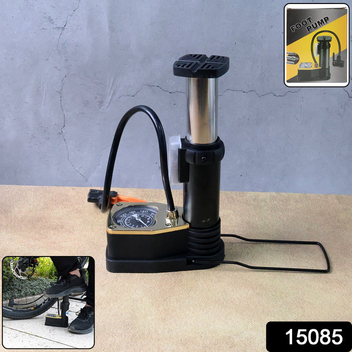 Portable High Pressure Foot Air Pump with Needle (1 Pc) by Your Brand