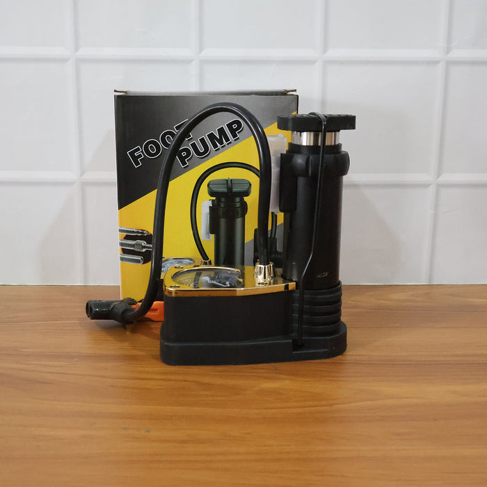 Portable High Pressure Foot Air Pump with Needle (1 Pc) by Your Brand