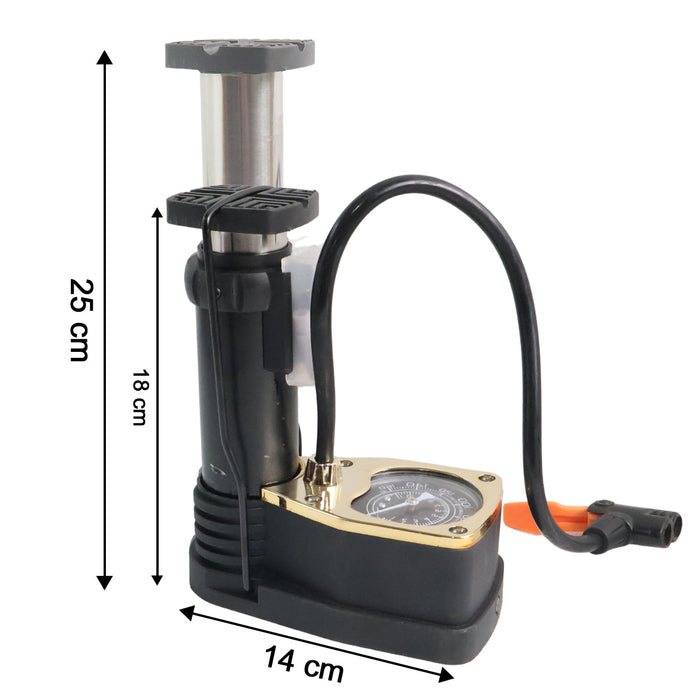 Portable High Pressure Foot Air Pump with Needle (1 Pc) by Your Brand