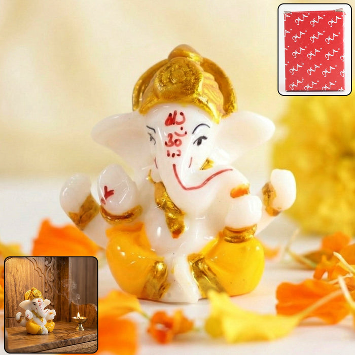 Divine Lord Ganesha Decorative Idol (1 Pc) by Your Brand