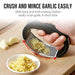 Manual Garlic Crusher Set