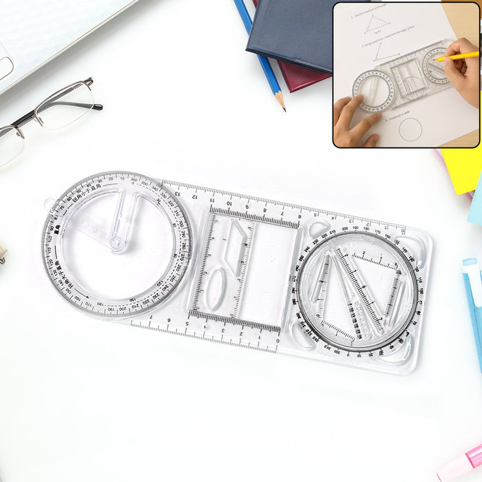 Multi-Functional Geometry Drawing Tool (1 Pc) by Your Brand