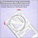 Multi-Functional Geometry Drawing Tool (1 Pc) by Your Brand