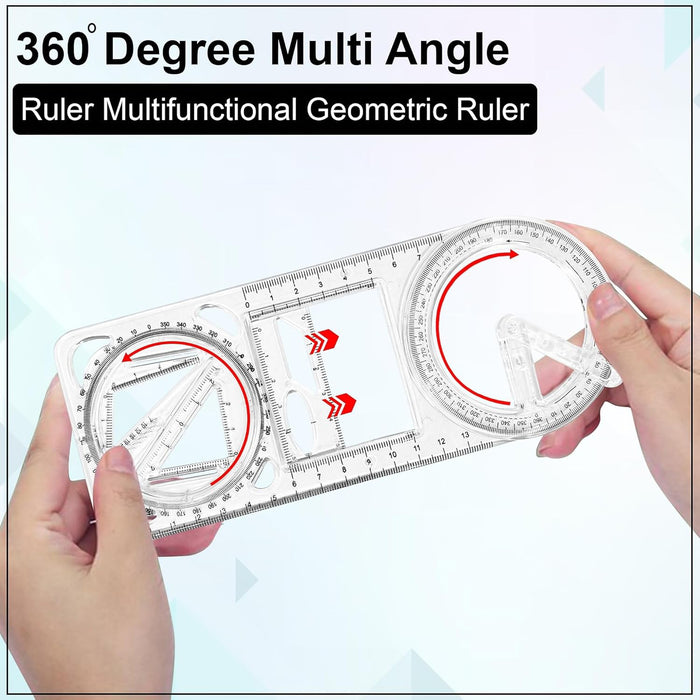 Multi-Functional Geometry Drawing Tool (1 Pc) by Your Brand