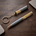 Premium 2 In 1 Keychain and Pen Combo Gift Set by Your Brand