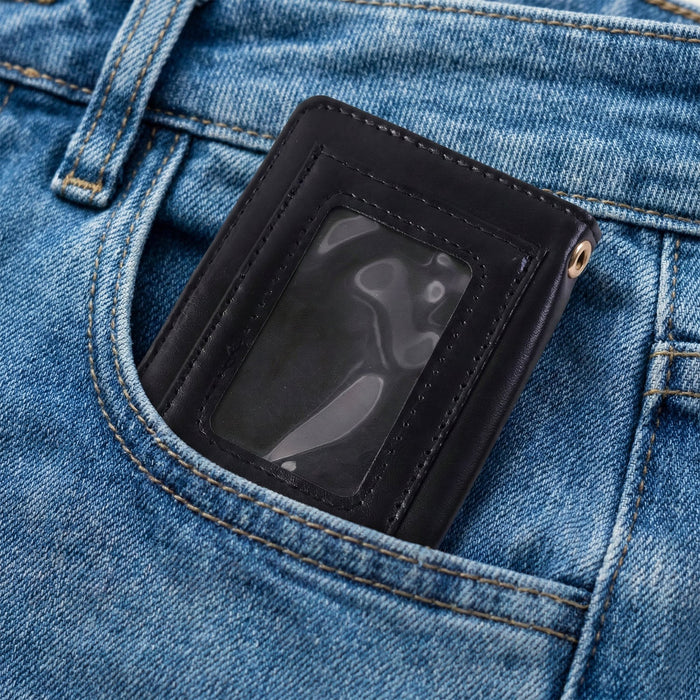 Compact Snap Button Card Holder Wallet (1 Pc) by Your Brand