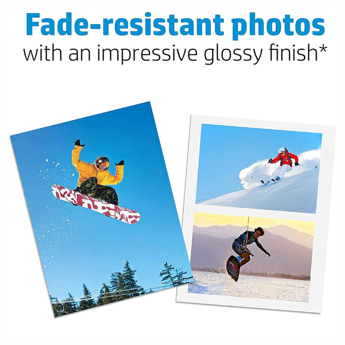 A4 Size High Glossy Photo Paper Sheets (A4 Size 20 Sheets) by Your Brand
