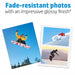 A4 Size High Glossy Photo Paper Sheets (A4 Size 20 Sheets) by Your Brand