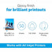 A4 Size High Glossy Photo Paper Sheets (A4 Size 20 Sheets) by Your Brand