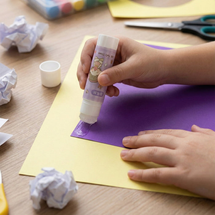 Cartoon-Themed Solid Glue Stick Pack of 5 by Your Brand