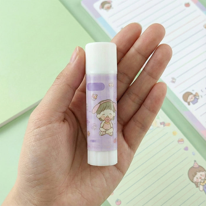 Cartoon-Themed Solid Glue Stick Pack of 5 by Your Brand