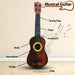 Classic Wooden Ukulele guitar for Kids & Beginners (1 Pc) by Your Brand