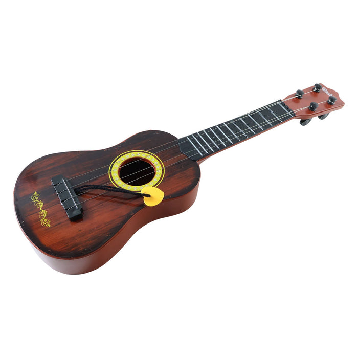 Classic Wooden Ukulele guitar for Kids & Beginners (1 Pc) by Your Brand