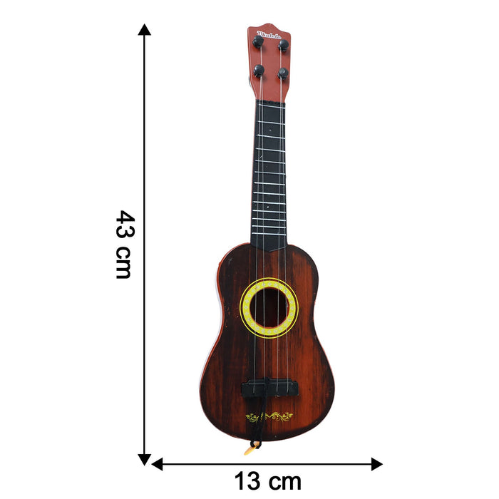 Classic Wooden Ukulele guitar for Kids & Beginners (1 Pc) by Your Brand