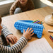 Cartoon Crocodile Shape Pop It Pencil Pouch (1 Pc) by Your Brand