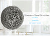 Round Shape Stainless Steel Ball Scrubber by Your Brand