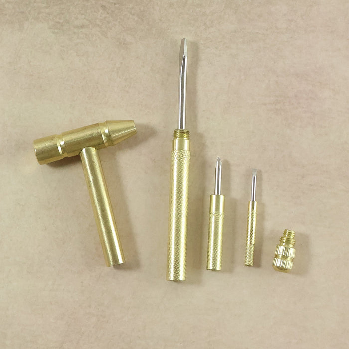 Multi Purpose 5-in-1 Small Hammer Tool with Interchangeable Screwdriver by Your Brand