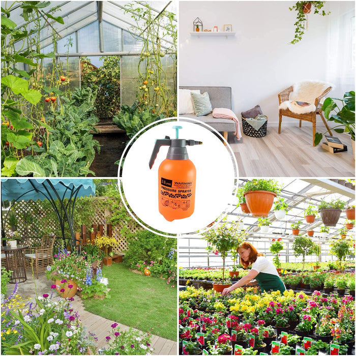 Water Sprayer Hand-held Pump Pressure Garden Sprayer - 2 L (Mix Color) by Your Brand
