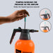 Water Sprayer Hand-held Pump Pressure Garden Sprayer - 2 L (Mix Color) by Your Brand