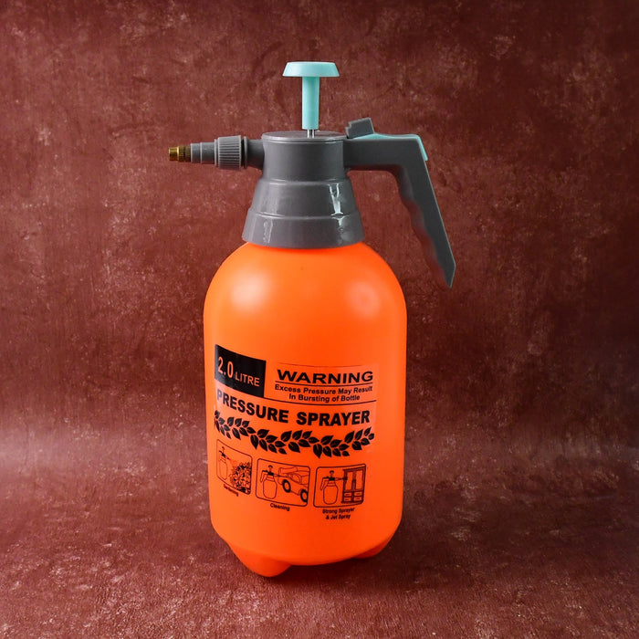 Water Sprayer Hand-held Pump Pressure Garden Sprayer - 2 L (Mix Color) by Your Brand