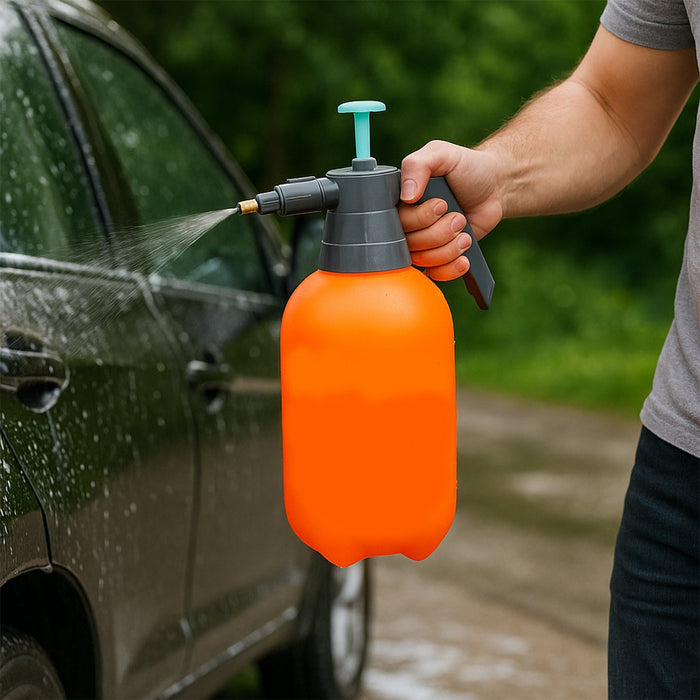 Water Sprayer Hand-held Pump Pressure Garden Sprayer - 2 L (Mix Color) by Your Brand