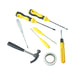 8 In 1 Hand Tool Kit Set, Screwdriver Hammer Repair Tool Kit (1 Set, Mix Color Tap) by Your Brand