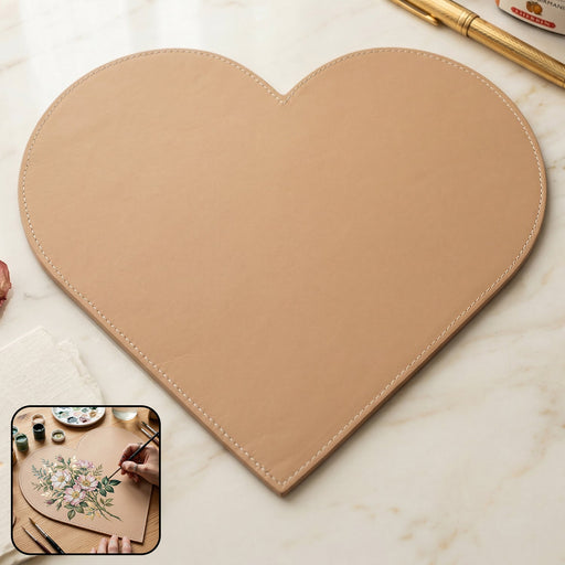 Heart Shape Board for Art – Crafting and Painting Blank Surface for DIY Projects (1 Pc) by Your Brand
