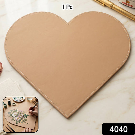 Heart Shape Board for Art – Crafting and Painting Blank Surface for DIY Projects (1 Pc) by Your Brand