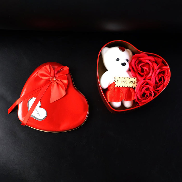 Decorative Gift For Occasions Llike Valentine day (heart shape gift Box) by Your Brand