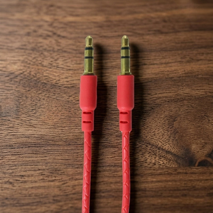 3.5mm AUX Audio Cable (1 Pc, 1 Meter) by Your Brand