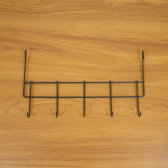 multi hook door organizer rack