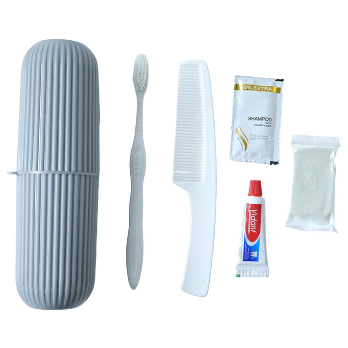 8 in 1 Compact Travel Grooming Kit (1 Set) by Your Brand