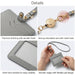 Premium ID Card Holder with Adjustable Neck Strap (1 Pc) by Your Brand