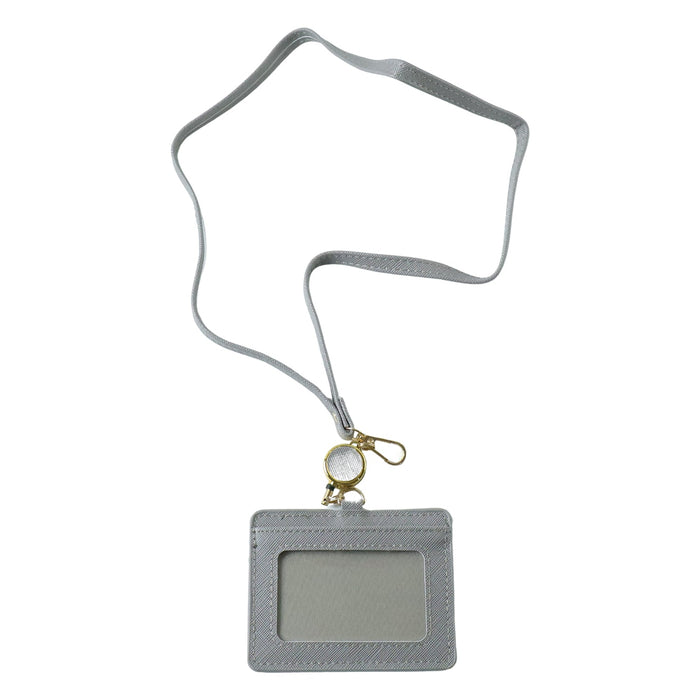 Premium ID Card Holder with Adjustable Neck Strap (1 Pc) by Your Brand