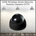 Dummy camera installed on a wall for security decoration